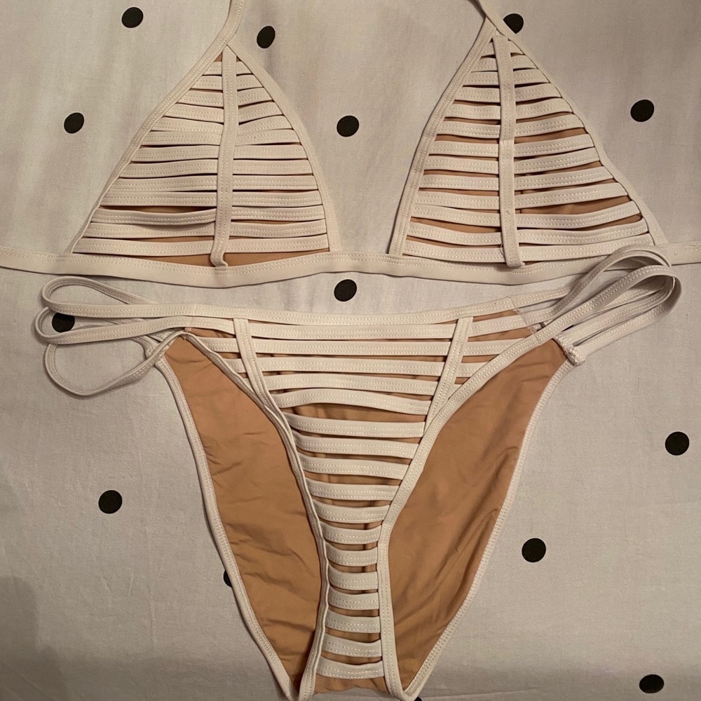Unique bikini.